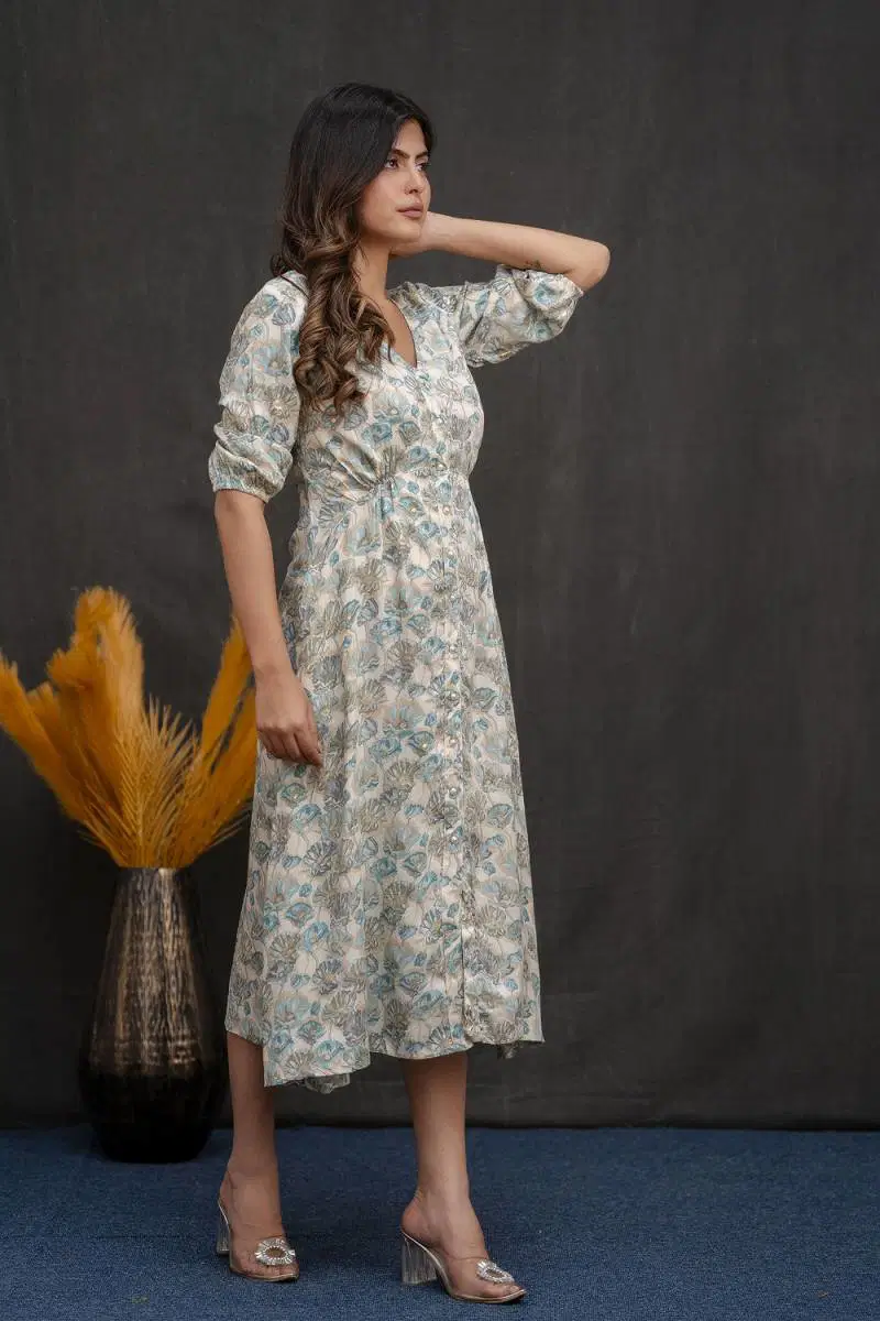 Stylee Girl 10 Rayon Foil Printed Party Wear Dresss   
Wholesale Market In Surat With Price
